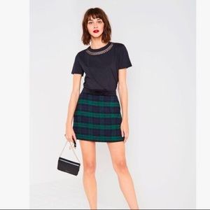 Jack Wills Blackwatch Tartan / Plaid mini skirt size 4 US